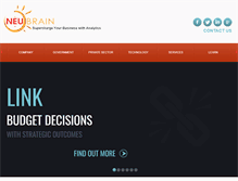 Tablet Screenshot of neubrain.com